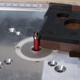 thumbnail image 4 of Set de plantillas de router HERMIT TOOLS, paquete de 4 plantillas Radius, 4 of 9