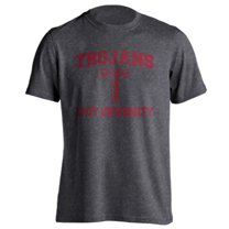 Troy University Trojans TU Distressed Retro Short Sleeve T-Shirt