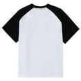 thumbnail image 5 of YYDGH Mens Raglan Short Sleeve Crewneck Tops Summer Color Block Oversized Blouse Casual Athletic Baseball T Shirts, 5 of 9