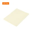 thumbnail image 3 of Uxcell 20Pack Table Place Cards, Printable Place Name Cards for Table Setting Wedding Dinner Parties Events, Beige, 3 of 5