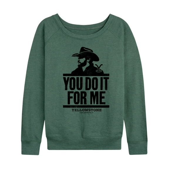 Yellowstone - You Do It For Me - Women's Lightweight French Terry Long Sleeve Shirt