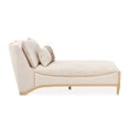 thumbnail image 4 of La Terrazza Chenille Chaise - Cappuccino/Light Champagne, 4 of 17