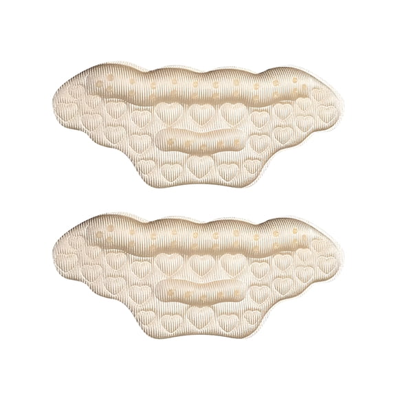 TELOLY Heel Cushion Inserts Shoe Pads For Loose Shoes Big Inserts Grips Liners Heel Blister Protectors For Women Mens Athletes Feet