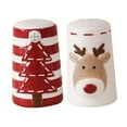 thumbnail image 5 of WHAMVOX 2Pcs Kitchen Salt Shaker Ceramic Seasoning Holder for Dining Table Assorted Color Cylindrical Shape, 5 of 8