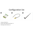 thumbnail image 5 of Dual Band Wireless Card 2.4G/5GHz Band Coexistence Wifi5 High Speed Low Latency Portable Wireless Module, 5 of 5