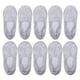 thumbnail image 1 of 5 pares De Calcetines Invisibles De encaje Unique Bargains color Gris claro, 1 of 1