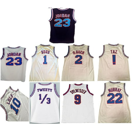 Mypartyshirt Bill Murray Tune Squad White Jersey Space Jam
