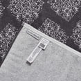 thumbnail image 5 of Juego de 6 Toallas de Jacquard teñidas de Hilo Reversible (Platino), 5 of 5