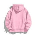 thumbnail image 3 of SAATLERI Hoodies for Men Zip Up Cozy Fleece Sweatshirt Casual Hood Drop Shoulder Solid Pullover with Pocket, 3 of 4