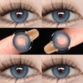 thumbnail image 1 of Lentes de contacto para miopía, lentillas cosméticas grandes de color natural para ojos negros, 2 unids/lote por par, 1 of 3