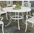 thumbnail image 3 of Homestyles Sanibel Aluminum Outdoor Dining Table in White, 3 of 22