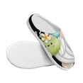 thumbnail image 3 of Wukai Summer Gnome,Cute Gnome Print Women's Indoor Bedroom Slipper Slip On Shoes, Unisex House Shoes with Anti-Skid Sole for Men, Gift for Women Men-39/40, 3 of 7