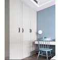 thumbnail image 4 of 6 Pack Soft Genuine Leather Drawer Pulls Handle,Wardrobe Cabinets Kitchen Closet Knobs Door Pulls Handles knobs, 4 of 5