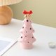thumbnail image 3 of Luz Nocturna De Cerámica Con Forma De Árbol De Navidad Estrella Iluminada Festiva Para Decoración Bonita Lámpara De Cerámica Con Forma De Noche Estrellada Perfecta Para Navidad Y Para Crear Un Am, 3 of 5