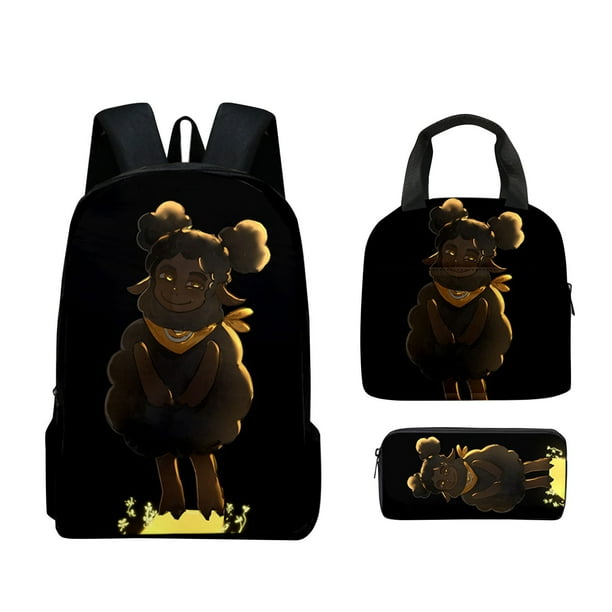 School supplies Student 3-piece Backpack, Backpack, Lunch Bag, Pencil Case Set