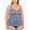 Multicolor, variant on SUMMER CASCADE BLACK MULTI Shirred-Front One-Piece Swimsuit US 16