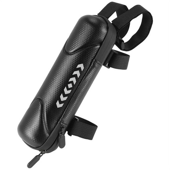 Scooter Storage Bag Electric Scooter Water Bottle Bag Scooter Storage Tool Bag for Universal Scooters Folding Bike,1 * Front bag,Black