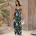 thumbnail image 3 of Luniro Jumpsuits for Women Spaghetti Strap Wide Leg Boho Jumpsuit Casual Summer Dressy Rompers 2026, 3 of 12