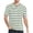 C152/Green793, variant on Rggeeun Mens Tshirts Colorful Striped Pattern Short Sleeve Crew Neck Loose Fit Soft Breathable for Summer Beach Lounging Cool Shirts,Pink,S