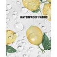thumbnail image 5 of Summer Yellow Fruit Lemon with Green Leaves Outdoor Pillow Covers Set of 2, Decorative Waterproof Throw Pillow Case, White Cotton Linen Soft Cozy Cushion Pillowcases, 5 of 6