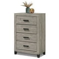 thumbnail image 5 of Kings Brand Furniture Napa 5-Piece Bedroom Set - Bed Frame with Headboard, Dresser, Mirror, Chest and 1 Nightstand (Queen), 5 of 7