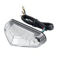 thumbnail image 1 of 1x Universal Motorcycle Red 12LED Motorbike Headlight Taillight Rear Stop Light Fender Tail Light DC 12V, 1 of 1