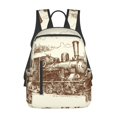 thumbnail image 1 of Fotbe Train Mochila Ligera para Hombres y Mujeres - Duradera y Resistente al Agua, Ideal para Escuela, Trabajo, Viajes y Uso Diario, 1 of 7