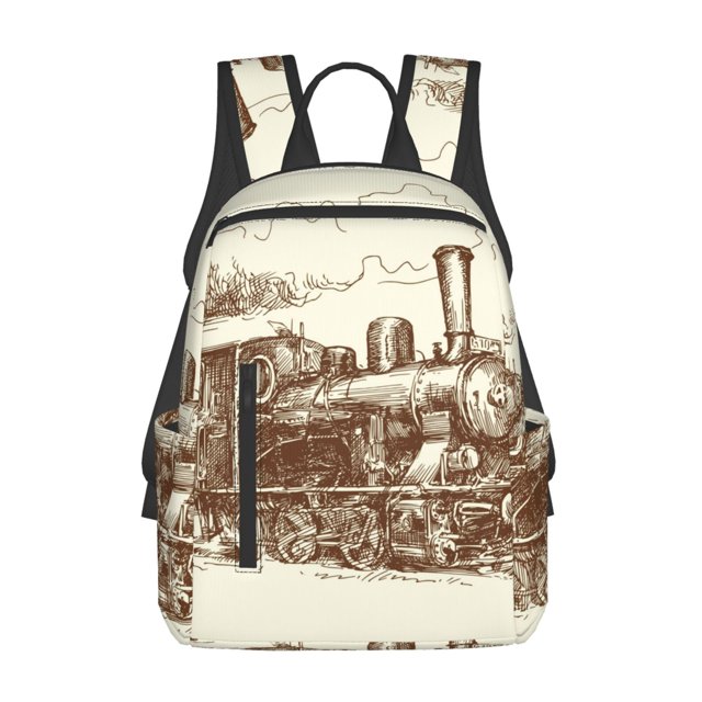 Fotbe Train Mochila Ligera para Hombres y Mujeres - Duradera y Resistente al Agua, Ideal para Escuela, Trabajo, Viajes y Uso Diario