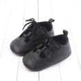 thumbnail image 2 of Quealent Baby Boys Shoes Baby Shoes First Steps Spring and Summer Children Baby Toddler Shoes Boys and Girls Casual Girls Toddler Size 6 Shoes Black 4, 2 of 5
