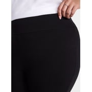 Terra & Sky Women's Plus Capri Legging, Sizes 0X-5X