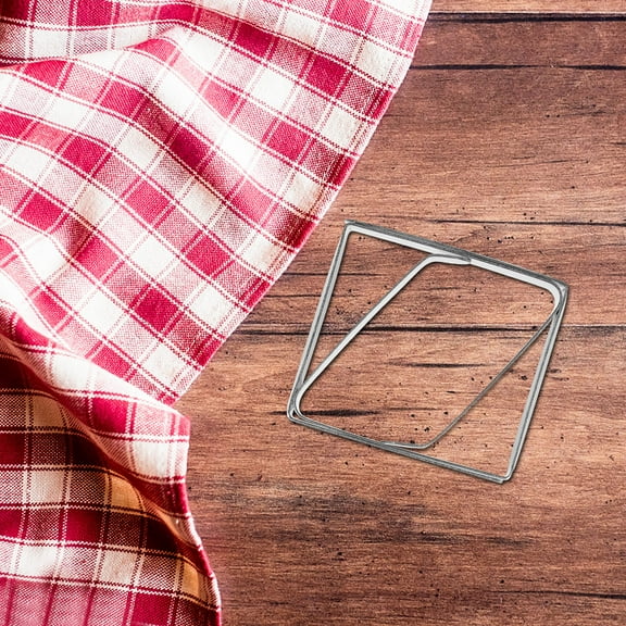 FELTECHELECTR 20 Pcs Table Skirting Clip Stainless Steel Elastic Design Kitchen Supplies