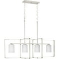 thumbnail image 2 of Progress Lighting - League - 4 Light Linear Chandelier In Modern Craftsman, 2 of 6