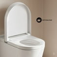 thumbnail image 4 of Hugo H Wall-Hung Toilet in Glossy White with Supporting Frame, 4 of 13