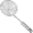 Silver, variant on Kitchen Stainless Steel Skimmer Strainer Ladle - 13” Large Straining Spoon for Frying, Boiling & Blanching - Durable, Rust-Resistant & Heat-Proof Kitchen Tool for Everyday Use