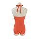 thumbnail image 4 of Traje de baño de una pieza para mujer, bikini informal y de moda de color sólido con cordones, traje de baño de moda playera para mujer, trajes de baño de una pieza para mujer, trajes de baño para muj, 4 of 5