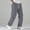 Gray, variant on Men's Baggy Parachute Pants Loose Casual Wide Leg Lightweight Quick Dry Deep Pockets Urban Pants