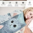 thumbnail image 3 of BCIIG Cat Blanket Ultra Soft Flannel Merch Cat Throw Blanket Stuff Gifts for Cat Lovers for Girls Women Kids Boys Adults   60x80in, 3 of 6
