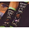 thumbnail image 6 of Women's Introverts Club Socks Funny Day Dreamer Loner Unicorn UFO Footwear, 6 of 8