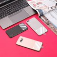 thumbnail image 5 of Paquete de 8 anillos de metal transparente con parches de repuesto universal para teléfono móvil compatible con fundas protectoras Rojo Verde, 5 of 5