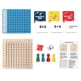 thumbnail image 3 of Tablero de multiplicación Montessori Yotijar bloques de matemáticas 2 en 1 de madera tabla de multiplicar, 3 of 6