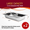 thumbnail image 3 of Servidor Buffet Elite Gourmet EWM-6122# 5L Acero Inoxidable, 3 of 7