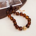 thumbnail image 3 of NICKSUN Colorful Chunky Necklaces for Women Trendy Multicolor Large Square Resin Beads Necklace Boho Chunky Statement Choker Necklaces Y2K Summer Jewelry, 3 of 8
