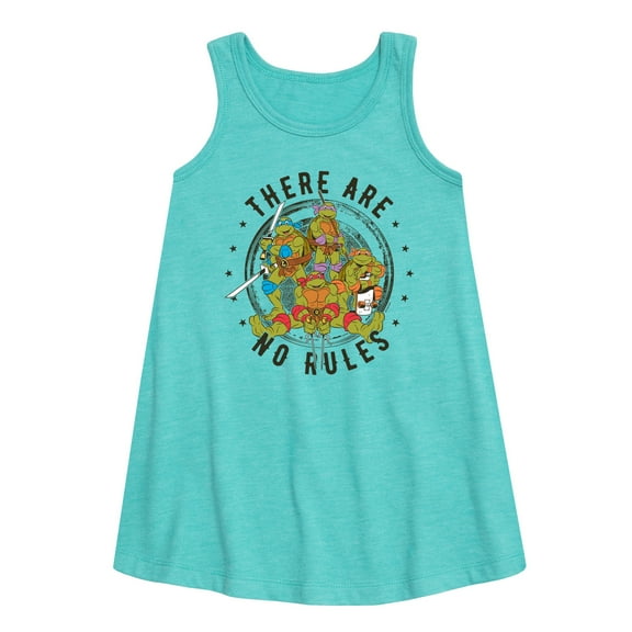Teenage Mutant Ninja Turtles -There Are No Rules - Toddler & Youth Girls A-line Dress