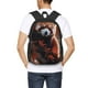 thumbnail image 4 of Balery Red Panda Autumn Branches Mochila para hombre y mujer - Tela Oxford 600D resistente - Gran capacidad, resistente al agua, ideal para la escuela, viajes y senderismo, 4 of 6