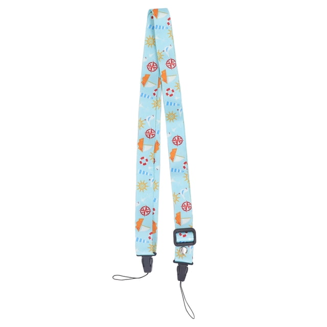 Correa de hombro para cámara de 1,2 m, ajustable, multifuncional, elegante, estampada, para cámara instantánea Mini12 11 8, patrón de ancla