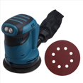 thumbnail image 1 of Para Máquina Pulidora Inalámbrica de Batería de 18 V, Amoladora de Madera de 125 mm, Máquina Pulidora de para Automóviles de Metal, Amoladora de Madera, 1 of 5