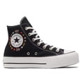 thumbnail image 3 of Converse Chuck Taylor All $tar Zapatos de lona de corte alto cómodos, versátiles, antideslizantes y resistentes al desgaste para mujer, zapatos casuales, 3 of 4