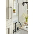 thumbnail image 2 of Amerock Balata 6-5/16 inch (160mm) Center-to-Center Satin Nickel Cabinet Pull, 2 of 6