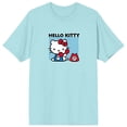 thumbnail image 4 of Hello Kitty Phone Call Women's Celadon T-shirt-3X-Large, 4 of 7