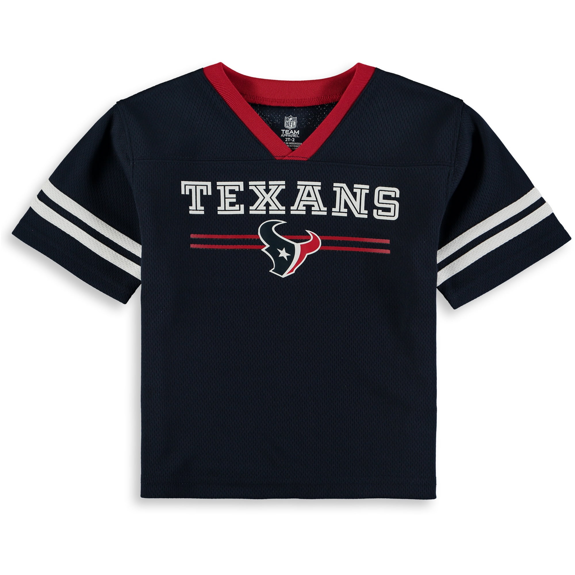 Navy Houston Texans Mesh Jersey T-Shirt 